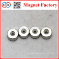 N52 countersunk flat round magnet generator